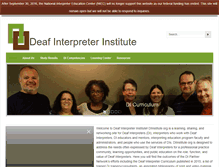 Tablet Screenshot of diinstitute.org
